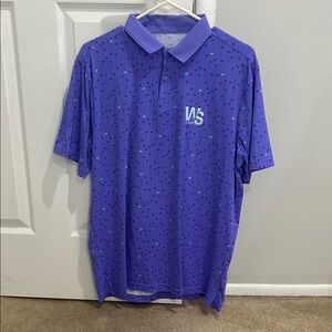 Under Armour Men's Blue Polo Shirt with CC logo